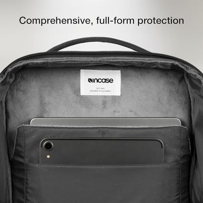 Incase A.R.C. Daypack 24L – Travel Backpack and Laptop Bag for School - Fits up to 16 inch Laptop - 4 Zippered Compartments, 2 Water Bottle Pockets - Commuter and College Backpack - Black - color: Black