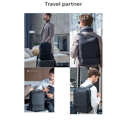 TREKON Business Laptop Backpack, Water-Resistant, USB Charging Port, Multiple Organization Pockets, Fits 15.6" Laptop, College, Travel & Work Bag