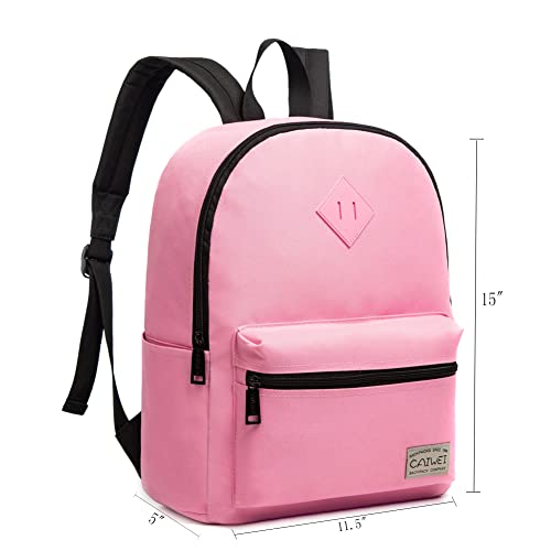 CAIWEI US Army Camo Children's backpack (pink) - color: Pink