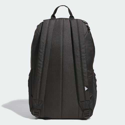 adidas Classic 3-Stripe Backpack for Laptop, School and Travel, 28L - color: Black/5.0