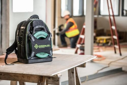 Greenlee 0158-26 Professional Tool Backpack , Black - style: Professional Tool Backpack
