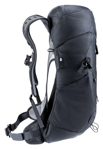 Deuter AC Lite 16L Hiking & Daypack Backpack with Steel Frame & Superior Breathability - Black - color: Black