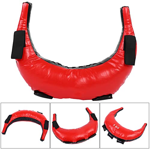 Fitness Power Bag, Adjustable Weight 5 to 25 kg Strength Training Bulgarian Bag, Empty Sandbag for Boxing Sports, Home Gym and Martial Arts Athletes