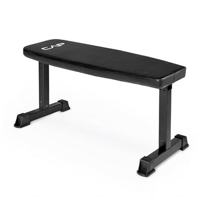 Cap Barbell Flat Weight Bench Color Series - color: Black