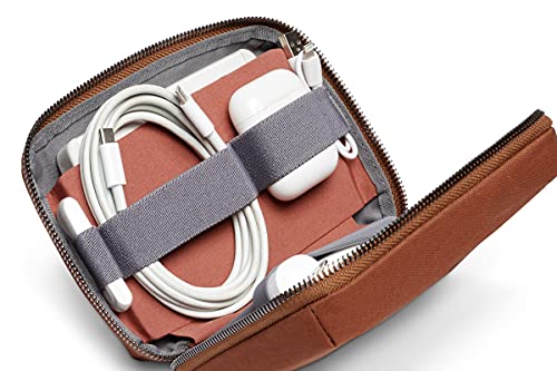 Bellroy Tech Kit Compact (Tech Accessories Organizer, Zipper Pouch) - Bronze - color: Bronze