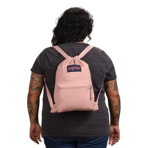 JanSport Draw Sack, Misty Rose - color: Misty Rose