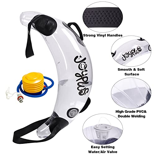 JOYPLUS Aqua Bag Workout, Adjustable Training Bag and Power Bag with Water, Core and Balance Trainer, Portable Stability Fitness &Full Body Exercise Equipment for Weight