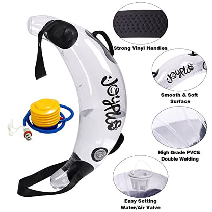 JOYPLUS Aqua Bag Workout, Adjustable Training Bag and Power Bag with Water, Core and Balance Trainer, Portable Stability Fitness &Full Body Exercise Equipment for Weight