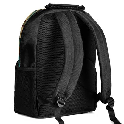 Supdreamc Rucksacks Lightweight Multipurpose Anti-Theft Southwestern Native American Indian Shoulder Bag Large Capacity Business Computer Bag With Smooth Zippers - color: Pattern 432