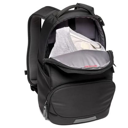 Manfrotto Advanced Active III Camera and Laptop Backpack, for Reflex/Mirrorless Camera with Lenses, Interchangeable Padded Dividers and Tripod Attachment - style: Travel Backpacks