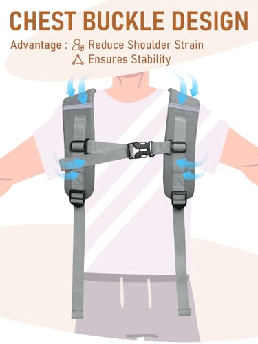 Clear Backpack Heavy Duty for Women Men Boys Girls, Large Clear Bookbag See Through Backpack for School College - color: 2#grey-3m Reflective Strips