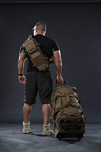 HAZARD 4 Plan-B '17 Sling Pack – Crossbody EDC Bag for Travel, Hiking & Everyday Carry, 11.8L, Black - color: Black, size: Plan-B '17