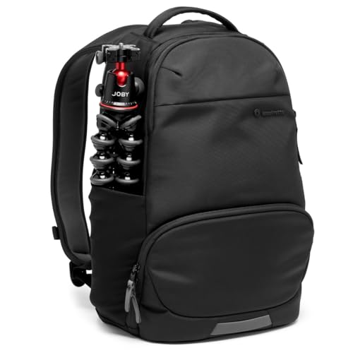 Manfrotto Advanced Active III Camera and Laptop Backpack, for Reflex/Mirrorless Camera with Lenses, Interchangeable Padded Dividers and Tripod Attachment - style: Travel Backpacks