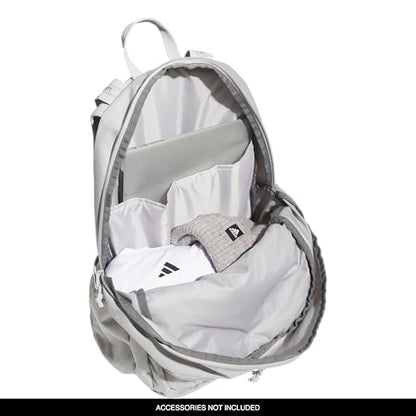 adidas Prime 7 Backpack for Laptop, School and Travel, 37L - color: Grey Two/Grey Four