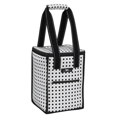 SCOUT Pleasure Chest - Soft, Lightweight, Insulated Cooler, Fits 5 Wine Bottles, Cooler for Beach, Pool, Boat, and Picnics - color: Cane Fonda