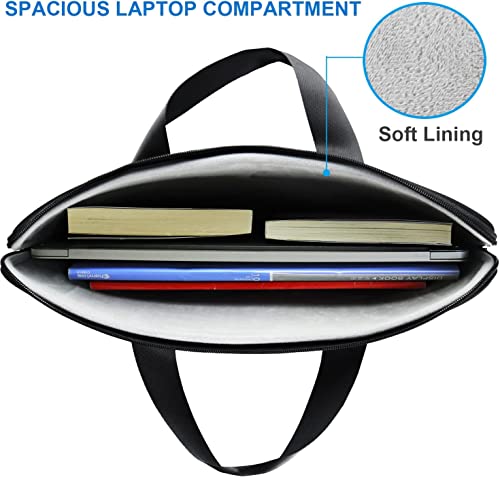 Laptop Case 17.3 Inch, Slim Water Resistant Laptop Sleeve Shockproof Protective Computer Cover Carrying Bag for 17" HP Asus Acer Dell Lenovo Notebook, (Black) - color: Black, size: 17 Inch