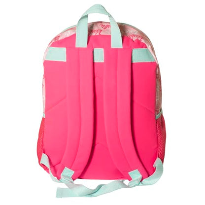 AI ACCESSORY INNOVATIONS Barbie 4 Piece Backpack Set, Sparkle & Shine with this Magic Flip Sequin School Bag for Girls with Zip Front Pocket, Pink - color: Barbie Pink