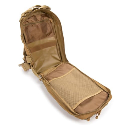 Medium Backpack with Pistol Retention System, Tan - color: Tan