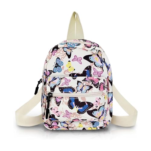 Small Backpack for Women and Girls, Mini Backpack Purse Stylish Cute Backpacks Casual Womens Backpacks with 2 Pockets (Butterfly) - color: Butterfly