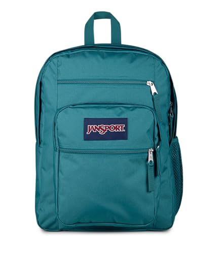 JanSport Laptop Backpack - Computer Bag with 2 Compartments, Ergonomic Shoulder Straps, 15” Laptop Sleeve, Haul Handle - Emerald Pool - color: Emerald Pool