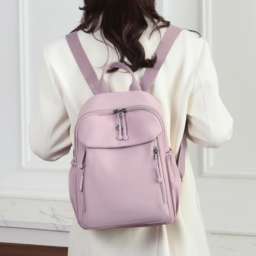 YANAER Mini Backpack for Women Small Backpack Lightweight Purse Cute Stylish College Bookbag Casual Daypack Work Travel PartyLightGreen - color: Lightgreen