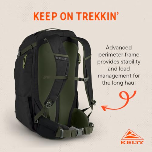Kelty | Redwing Traveler Backpacks, Travel Pack for Adventure Travel - color: Black, size: 40L