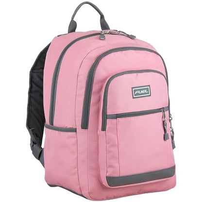 FUEL Laptop Bag Hiking Travel Commuter Carry On Casual Water Resistant College Daypack Classic Computer Bag Backpack for Women, Pink - color: Pink
