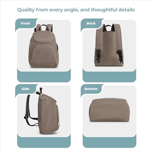 Travelon Anti-Theft Classic Backpack - color: Nutmeg