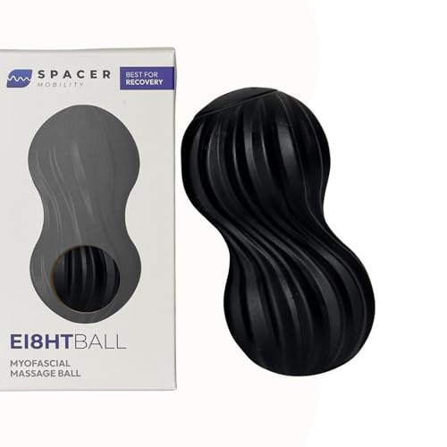 Spacer Mobility EI8HTBALL - Foot Roller for Plantar Fasciitis, Myofascial Release, Peanut Massage Ball for feet and Overall Body