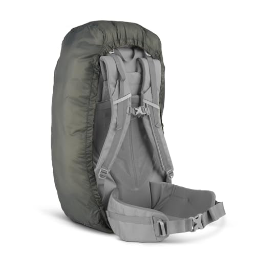 Kelty Backpack Rain Cover, Water Proof Cover for Hiking and Backpacking Packs 30 to 105 Liters, Elastic Cinch, Integrated Stuff Pocket, 2024 Update - size: Large (55-75L)