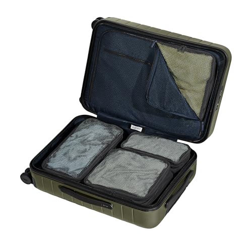 Away Insider Packing Cubes Set of 4 – Lightweight Travel Organizers for Luggage, Suitcases & Carry-On Bags, Jet Black - color: Jet Black