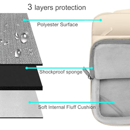 MOSISO Compatible with MacBook Air 15 inch Case M5 2026 M4 2025 M3 2024 M2 2023 A3448 A3241 A3114 A2941, Plastic Hard Shell Case&Puffy Sleeve Bag&Keyboard Skin&Webcam Cover&Screen Film, Starlight - color: Starlight