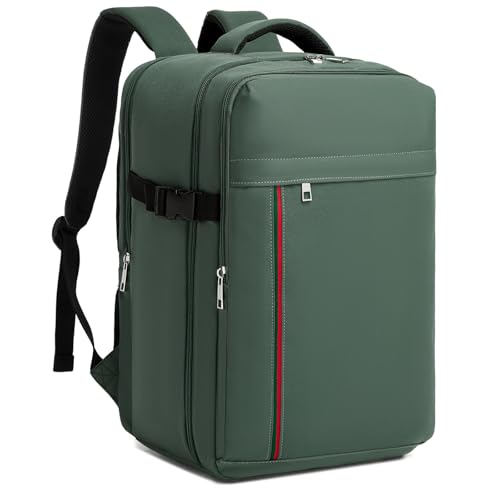 Kono 20L Casual Daypack, 40×20×25 cm, Airline Approved, 15.6" waterproof Laptop Backpack for Men & Women – Green - color: Green