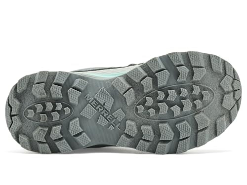 Merrell Kids' Stowe Low - color: Grey/Aqua, size: 5 Big Kid