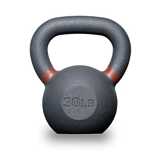 REP Fitness Single Kettlebells Weight Range, Cast Iron, Strength Training, Power Workout Equipment, Home Gym, Free Weights, Dumbbell Alternative, Exercise, Men, Women - style: 30lb