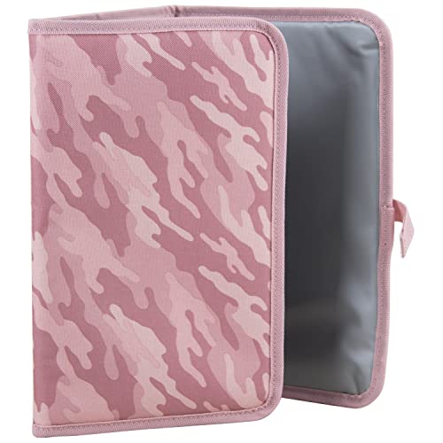 BODHI Baby Tech Top Loader Diaper Bag Backpack with removable changing pad, Unisex, for Moms and Dads - Pink Camo - color: Pink