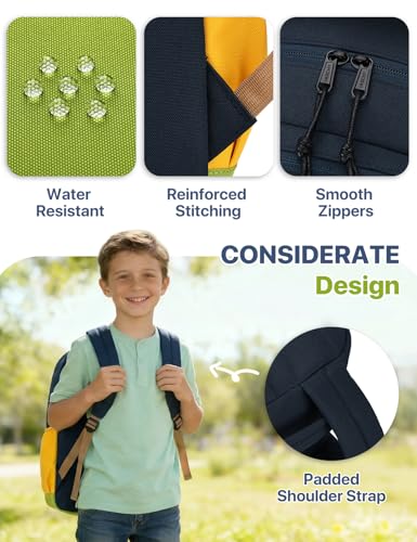 VASCHY School Backpack, Lightweight Classic Cute Aesthetic Bookbag Daypack for Teen Boys Girls Traveling/Gym/Middle School Blue Green - color: Blue Green-l, size: Large-17in
