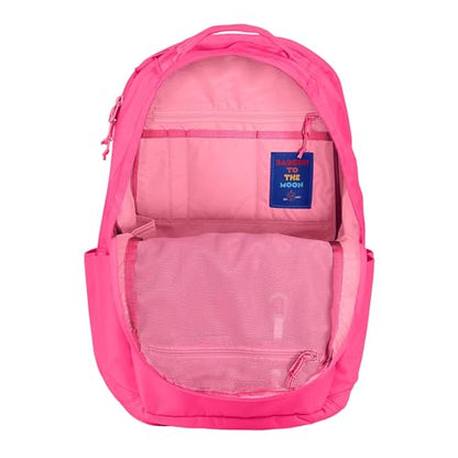 Baboon to the Moon City Backpack – Water-Repellent 16" Laptop-Friendly Backpack, Work, Travel, Gym Bag for Men & Women (New) Pink - color: (New) Pink