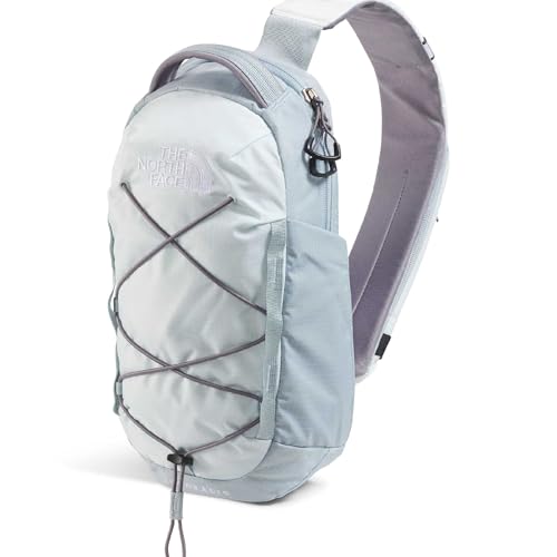 THE NORTH FACE Borealis SIing Bag | Crossbody Adjustable Strap, Water Repellent Finish, Multiple Compartments, Tablet Sleeve - color: Pearl Stone/Frost Grey/Transcendent Grey