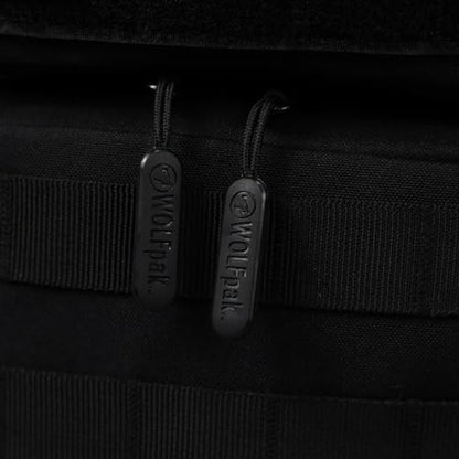 WOLFpak 9L Mini Tactical Backpack for Men & Women | Compact, Small Everyday Carry Bag for Gym, School, Travel | Durable, Water-Resistant Daypack with Molle System and Patch Panel (Nightshade Edition) - color: Nightshade Edition