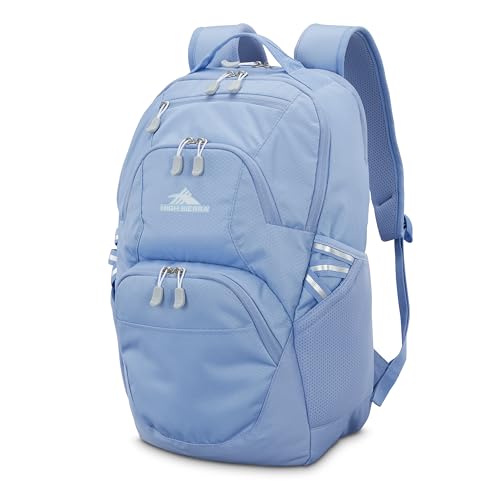 High Sierra Swoop SG Backpack, Travel or Work Laptop Bookbag with Drop Protection Pocket, and Tablet Sleeve, One Size, Cornflower Blue - color: Cornflower Blue