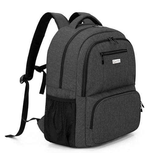 CURMIO CPAP Travel Backpack Compatible for ResMed AirSense 9, AirSense 10, AirSense 11, Philips System One, CPAP Carry On Bag for CPAP Machine & Supplies, Black, Patent Design - color: Black