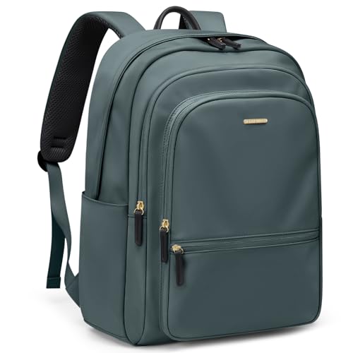 GOLF SUPAGS 15.6 Inch Women's Laptop Backpack, Water Resistant Work College Travel Daypack, Everyday Commuter Bag for Teacher Nurse (Atrovirens) - color: Atrovirens