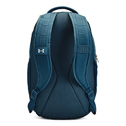Under Armour Unisex Hustle 5.0 Backpack - color: (414) Static Blue / Static Blue / Metallic Harbor Blue