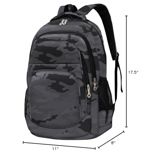 rickyh style Stylish Backpack: Multi-functional and Lightweight Bag for Travel, School, and Outdoor Activities - color: 007shenhui
