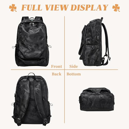 FSD. WG Casual Bag for Men Fashionable Outdoor Bag Popular Travel Bag Casual Large Capacity - color: 10045blackb