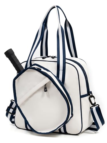 Pickleball Bag, Pickleball Backpack for Women and Men,Pickleball Paddle Tote Bag Large Capacity,Hand Shoulder Gym Bag with Pickleball Racquet/Paddle Holder