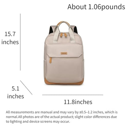 Minimalist Laptop Backpack with Luggage Strap, Stylish Daypack with Anti-Theft Pocket, Durable Casual Carry (PINK) - color: Pink
