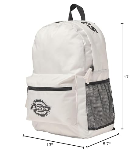 Dickies Logo Backpack, WHITE, AL - color: White