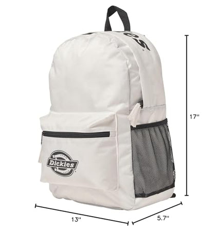Dickies Logo Backpack, WHITE, AL - color: White